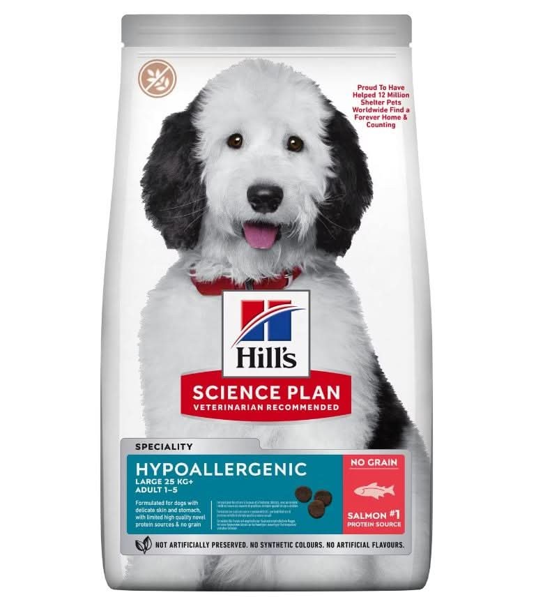 Hill's Science Plan - Adult Hypoallergenic Large with Salmon 12kg