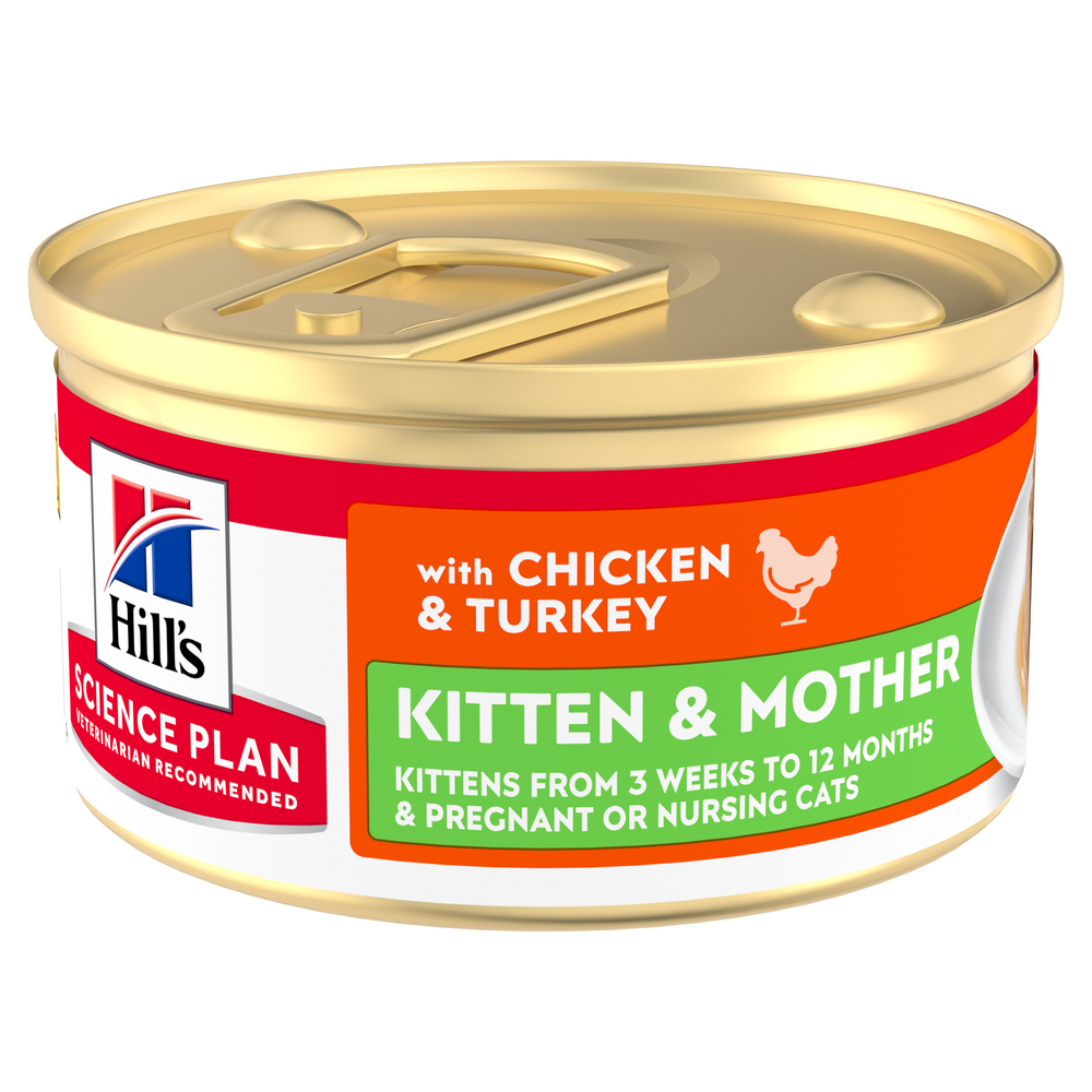 Hill's Science Plan - Kitten & Mother Mousse with Chicken & Turkey 85g