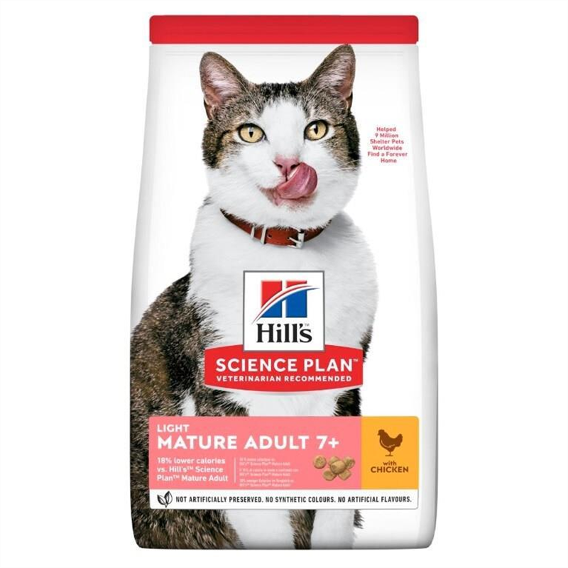 Hill's Science Plan - Mature Adult 7+ Light with Chicken 1,5kg