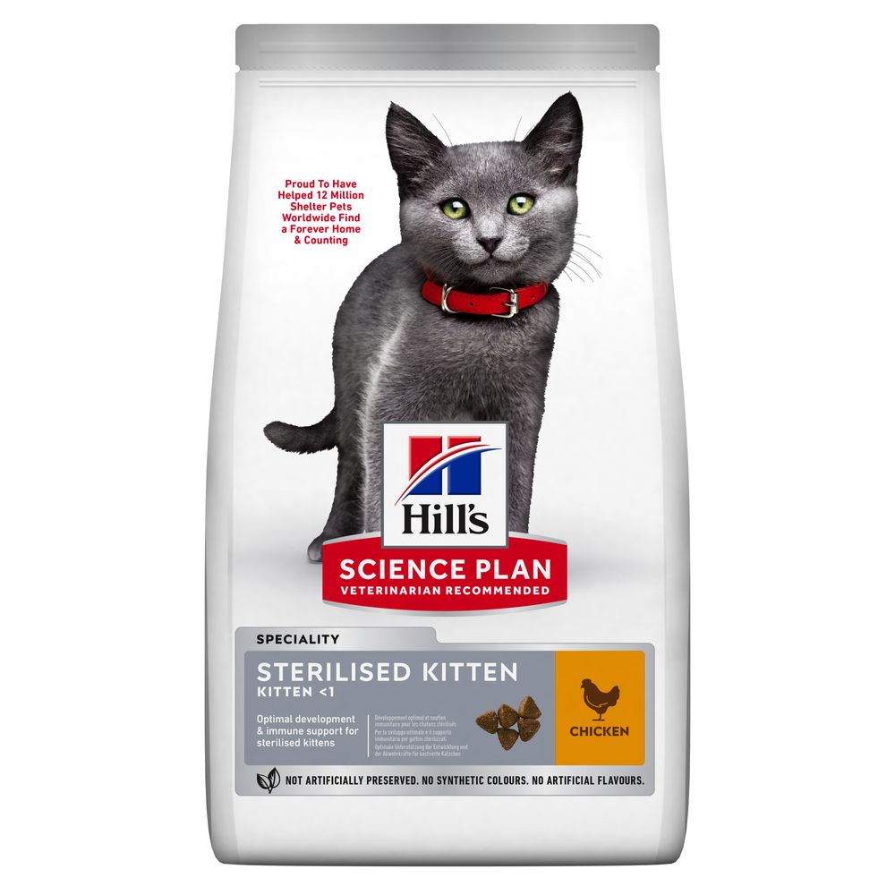Hill's Science Plan - Kitten Sterilised Chicken 1,5kg