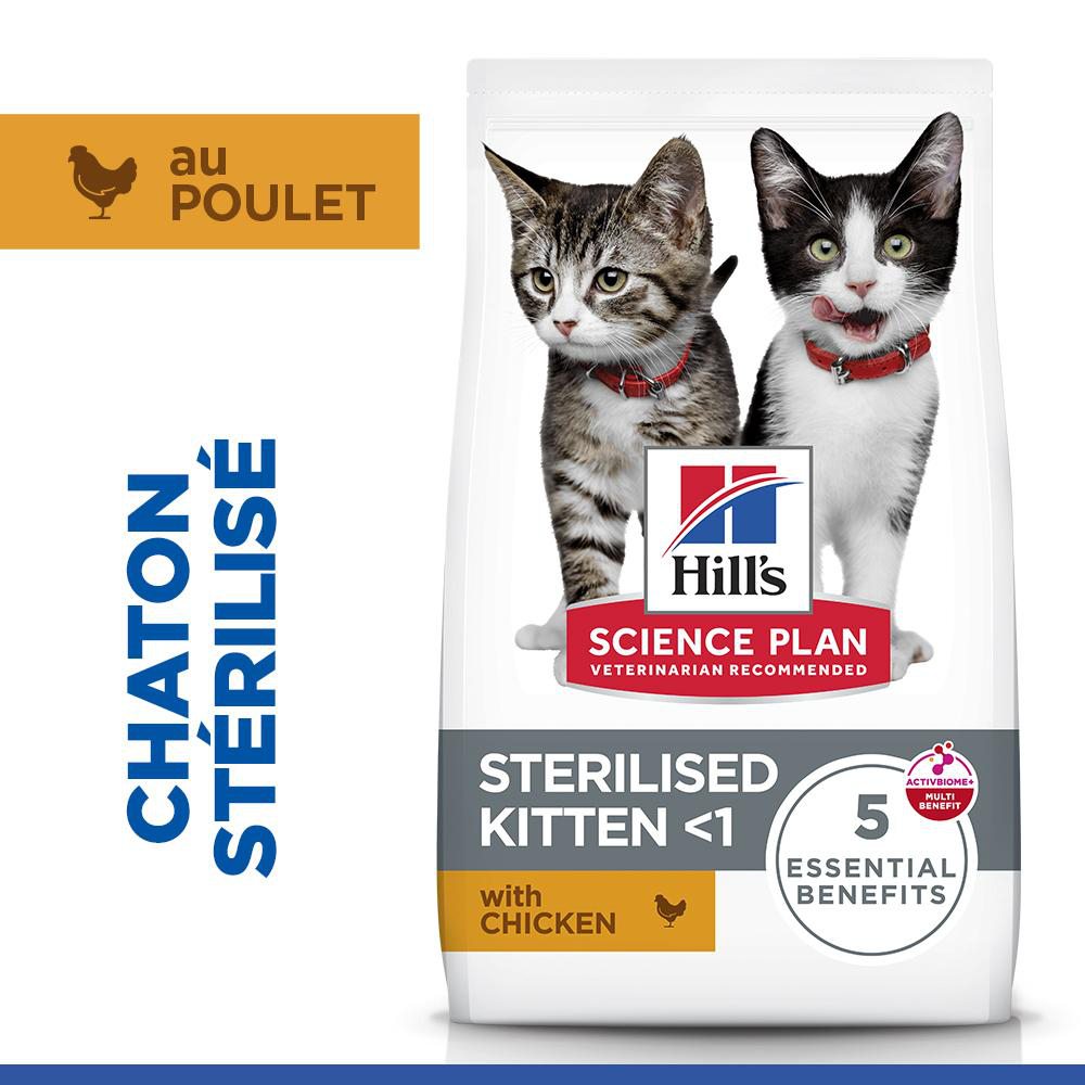 Hill's Science Plan - Kitten Sterilised Chicken 3kg
