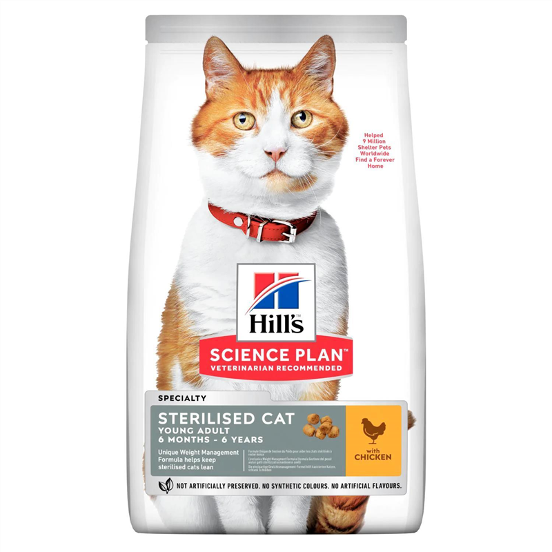 Hill's Science Plan - Adult Sterilised Cat with Chicken 300g