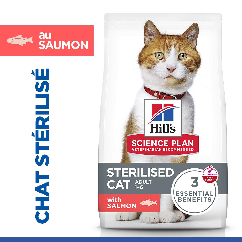 Hill's Science Plan - Adult Sterilised Cat with Salmon 300g