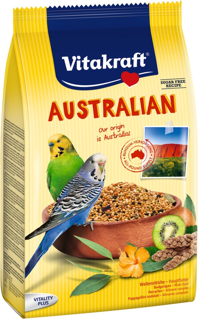 [VIKR_16990] Nourriture perruches Australian 800 gr