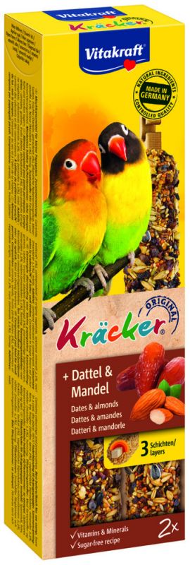 [VIKR_21283] Kräcker agapornis datte/amande