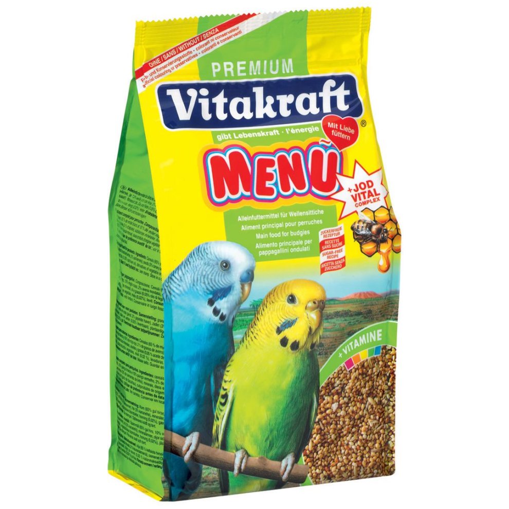 Menu perruches 500g 