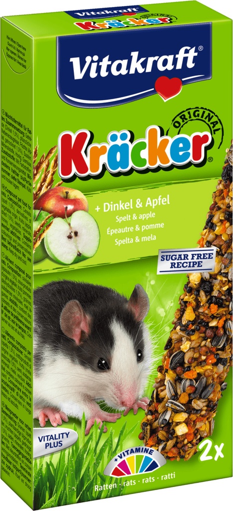 Kräcker rats épeautre/pomme