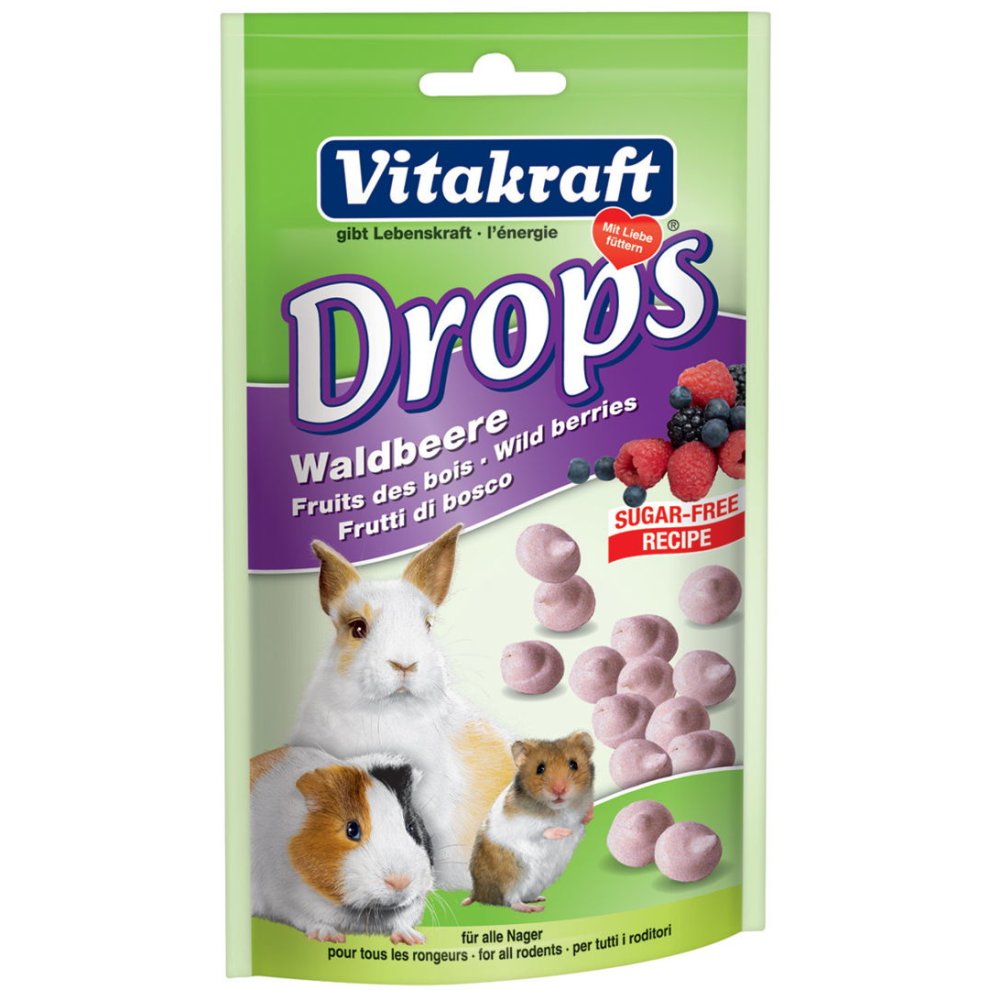 Drops rongeurs fruits des bois 75g