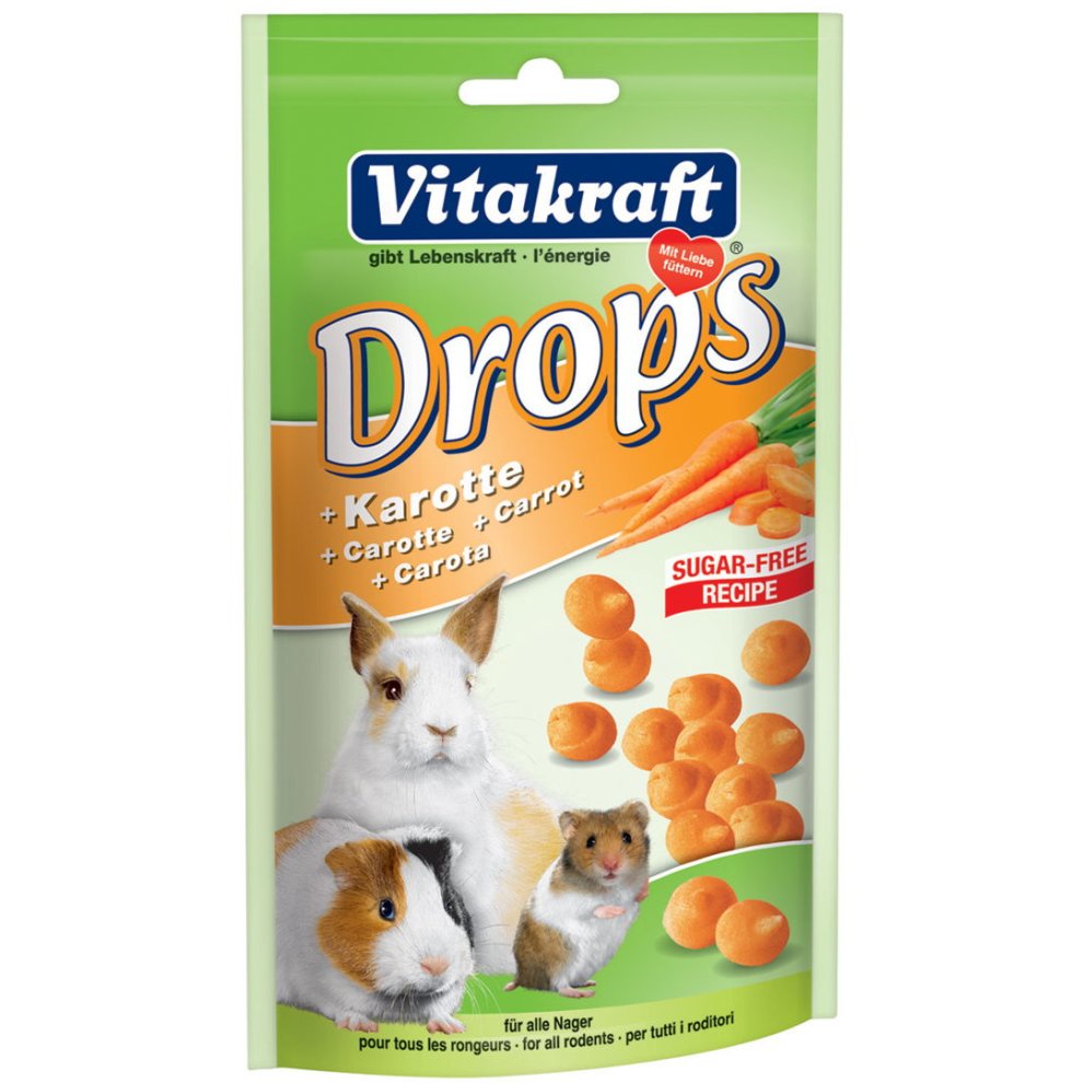 Drops rongeurs carotte 75g