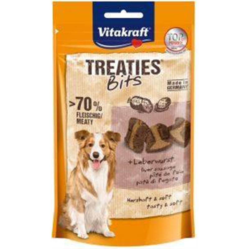 [VIKR_28807] Treaties Bits pâté de foie 120g