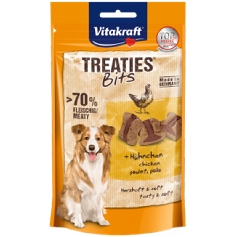 [VIKR_28808] Treaties Bits poulet 120g