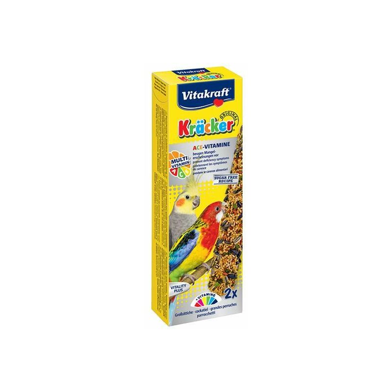 [VIKR_29131] Kräcker grandes perruches multi vitamin 