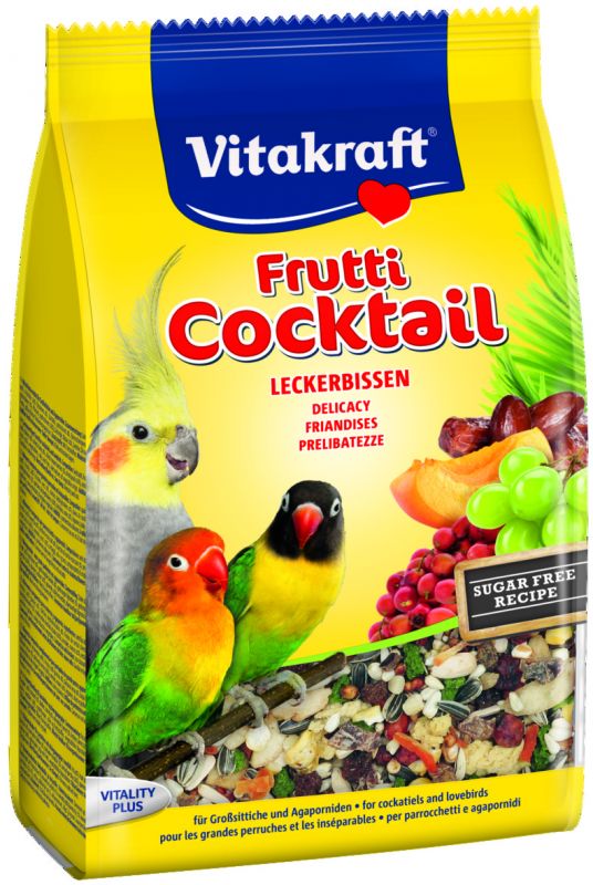 [VIKR_58664] Fruit cocktail + noix grandes perruches & perroquets 250g