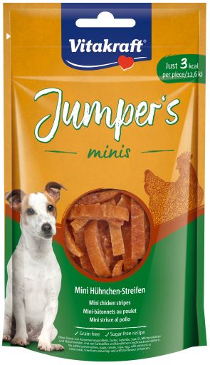 Jumpers minis lamelles de poulet 80g