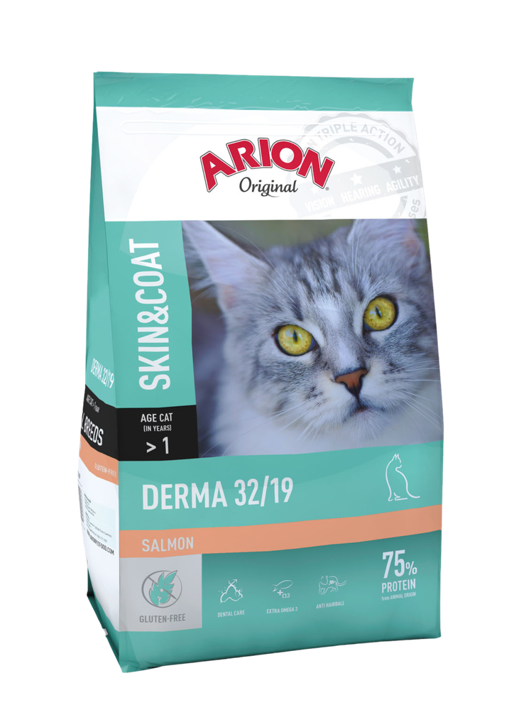 ARION ORIGINAL CAT DERMA - 7.5 Kg
