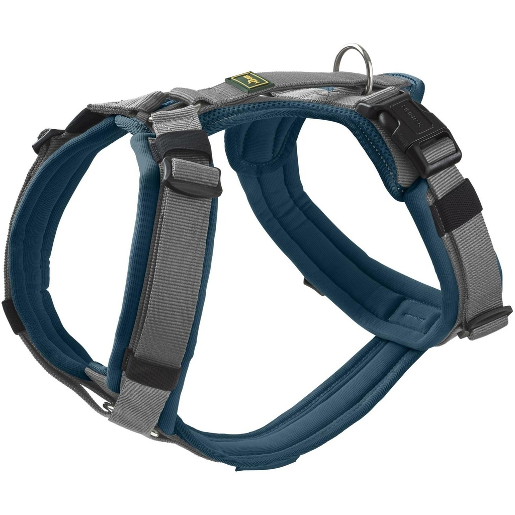 Harness Maldon Up 53-71/M - Polyester petrol/grey