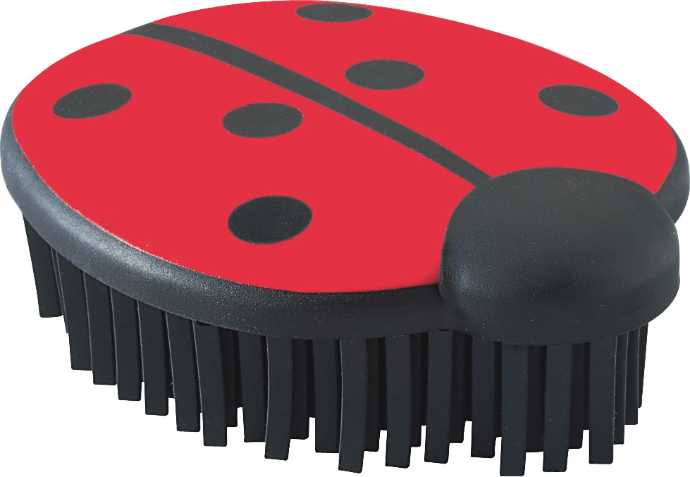 Brush Ladybug - Polypropylene red/black