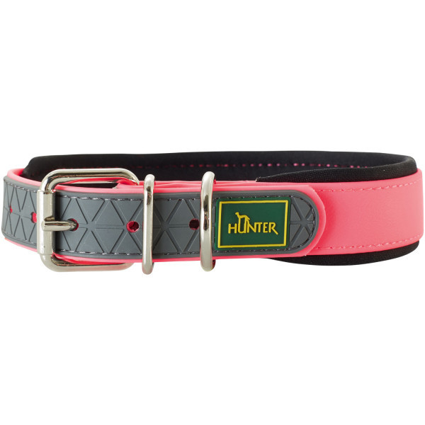 Collar Convenience Comf 55/M-L - Plastic/Neoprene neonpink