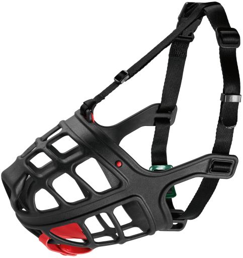 [BEDO_13-65550] Muzzle Albury size 6 - Plastic black