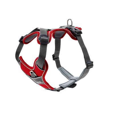 [BEDO_13-67633] Harness Divo 72-100/L - Nylon/Polyester red/grey