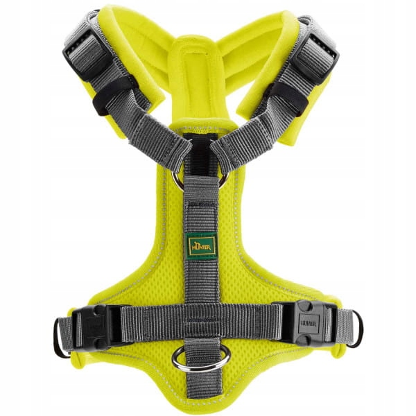 [BEDO_13-68880] Harness Maldon 37-53/XS-S - Mesh lime/grey