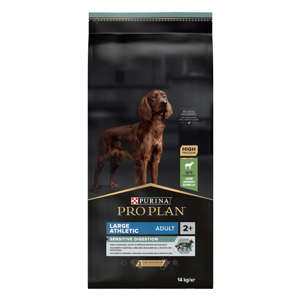 PRO PLAN Dog Large Athletic PUPPY Sensitive Digestion Lam-Agneau 12kg