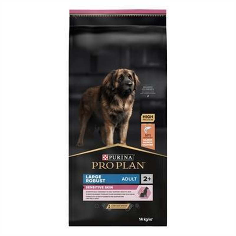 PRO PLAN Dog Large Robust Adult Sensitive Skin Zalm-Saumon 14kg