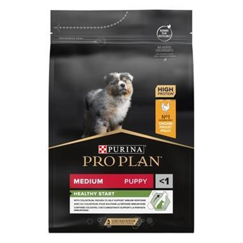 PRO PLAN Dog Medium Puppy Healthy Start Kip-Poulet 12kg