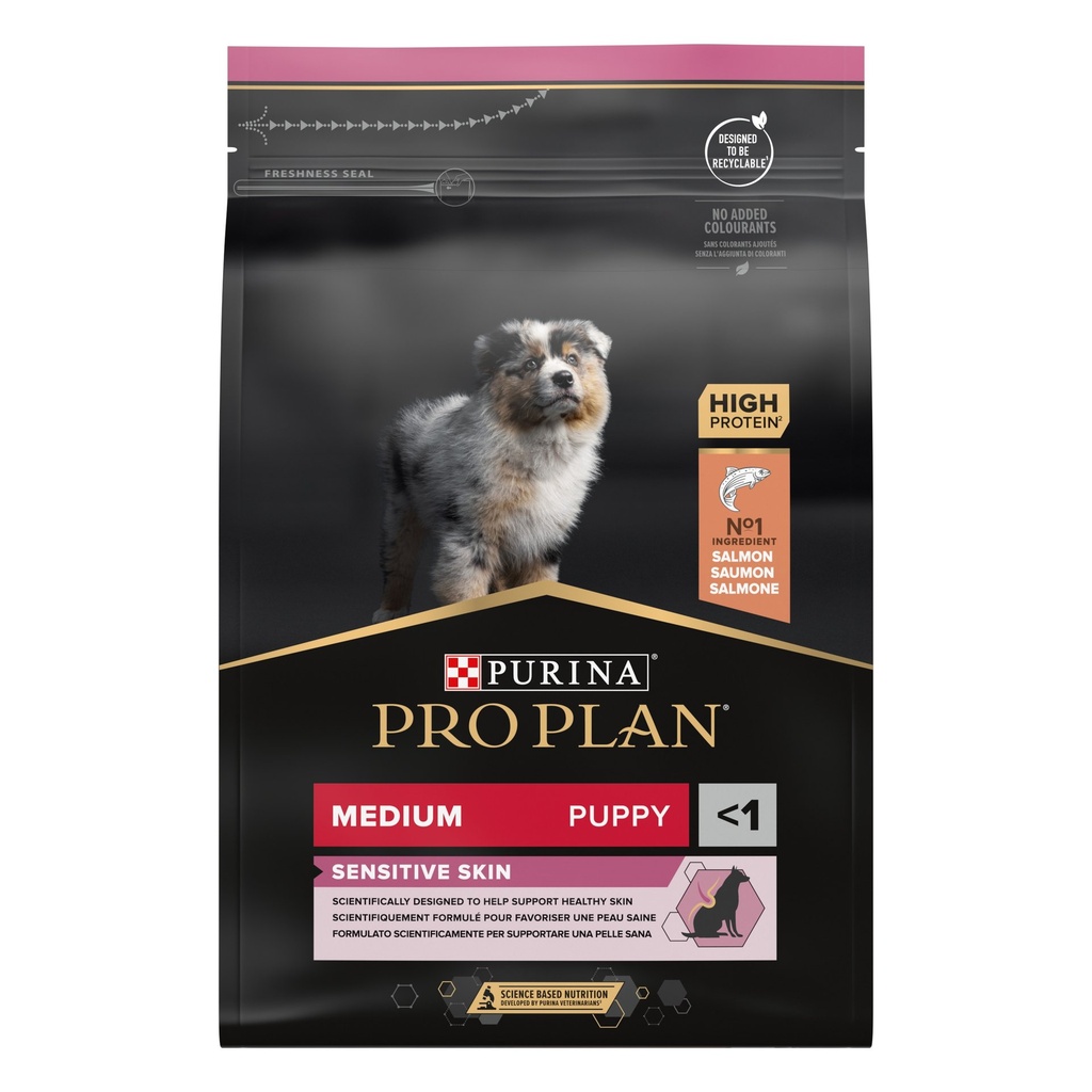 PRO PLAN Dog Medium Puppy Sensitive Digestion Lam-Agneau 3kg