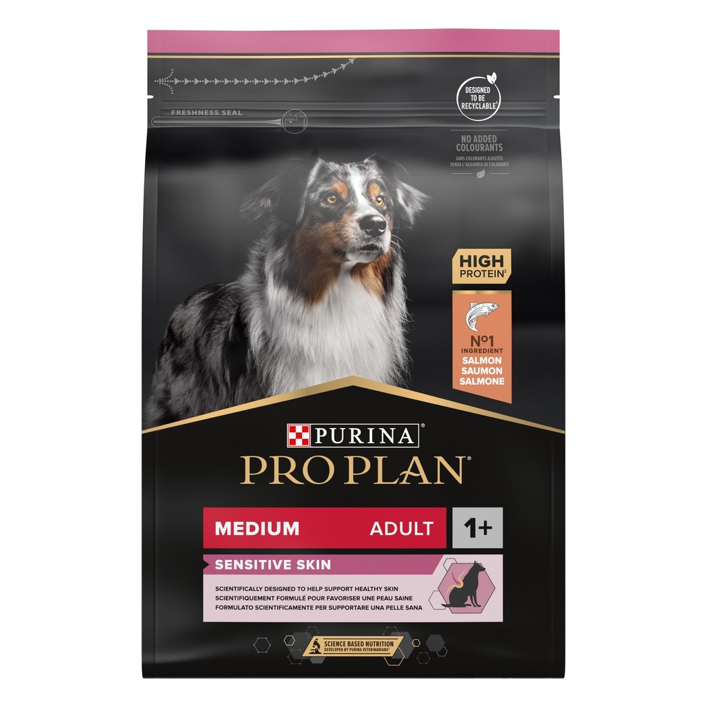 PRO PLAN Dog Medium&Large Adult Sensitive Digestion Grain Free Kalkoen-Dinde 2.5kg