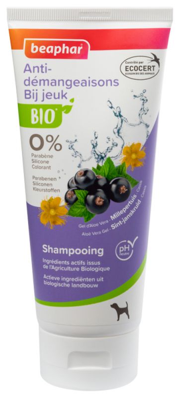 Bio Shampooing Chien Anti-Démangeaisons 200ml