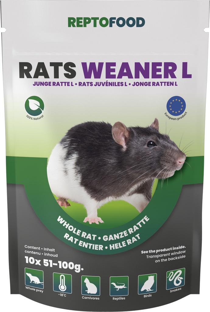 [AQDI_RF710160] REPTO RATS JUVÉNILES L 51-100G 10PCS