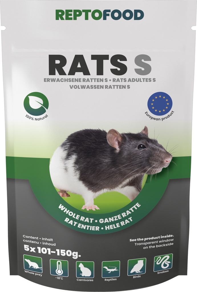 [AQDI_RF710165] REPTO RATS ADULTES S 101-150G 5PCS