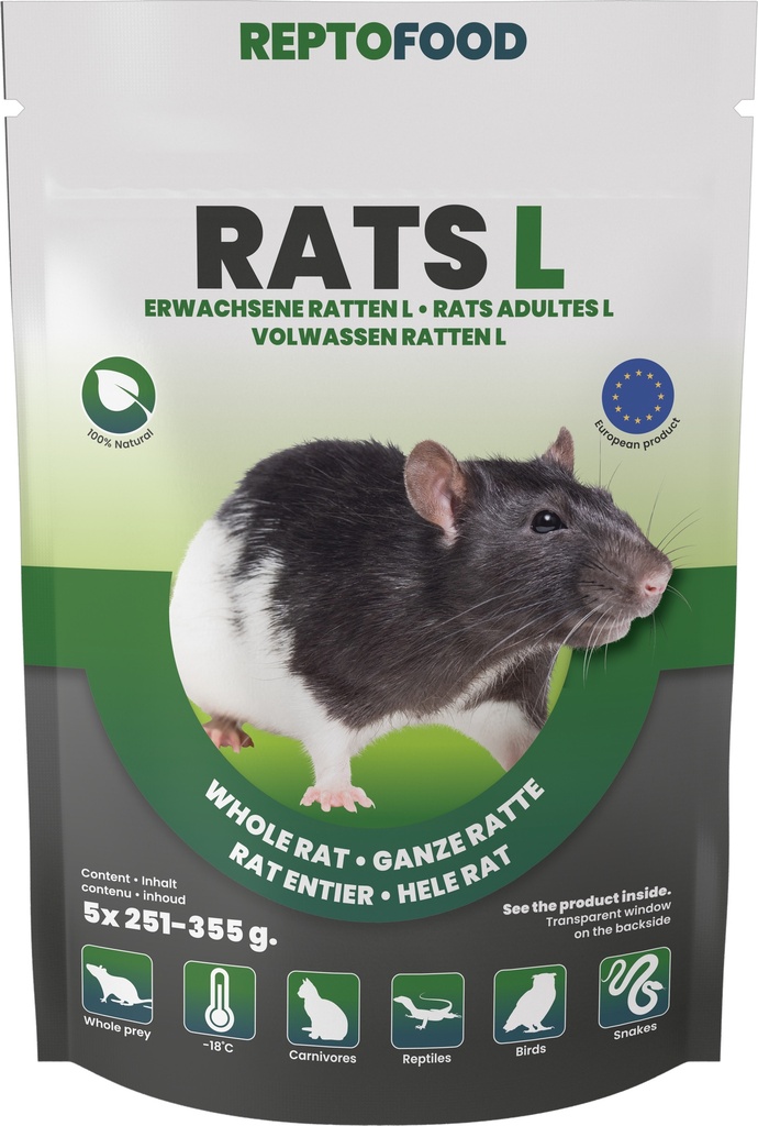 [AQDI_RF710175] REPTO RATS ADULTES L 251-355G 5PCS