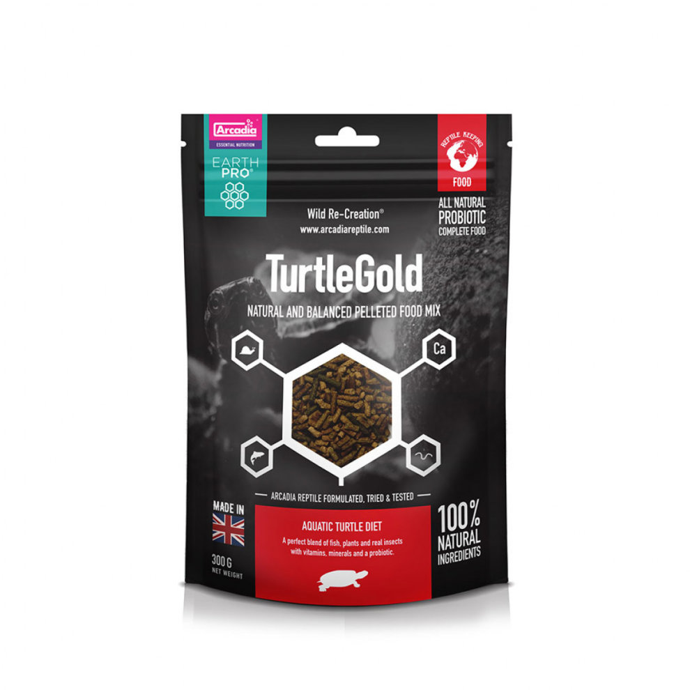 ARCADIA EARTH PRO TURTLE GOLD 300 GRAMMES