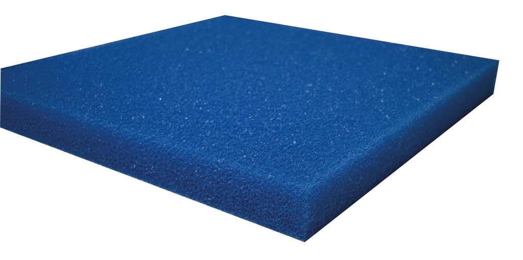 MOUSSE DE FILTRATION 50X50X5 MAILLE LARGE
