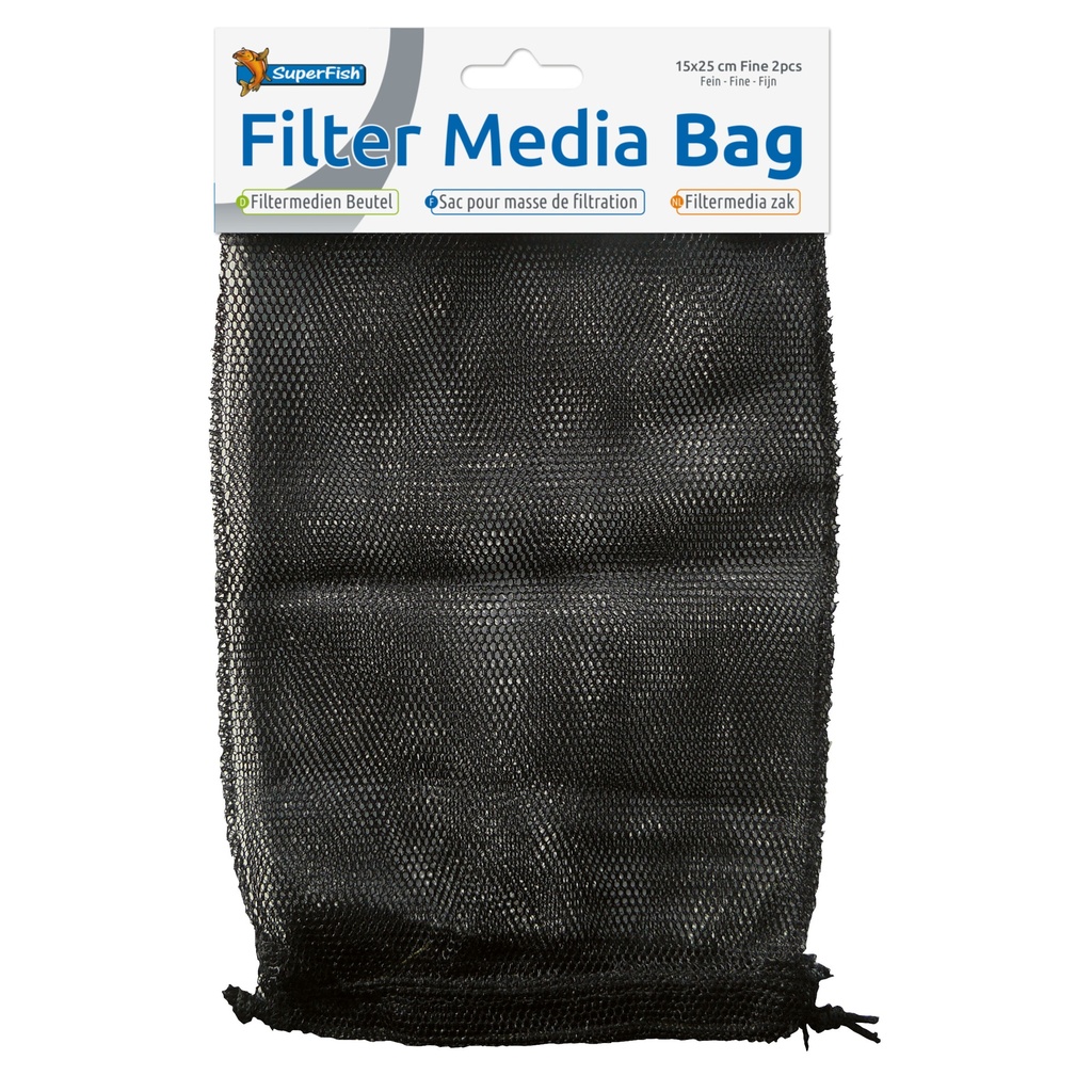 SAC POUR MASSE FILTRANTE 15X25 CM MAILLE FINE 2X