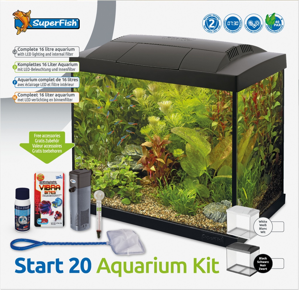 SF START 20 AQUARIUM KIT BLANC