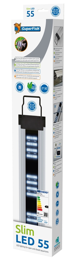 [AQDI_A4020180] SF SLIM LED 55 CM/32 W