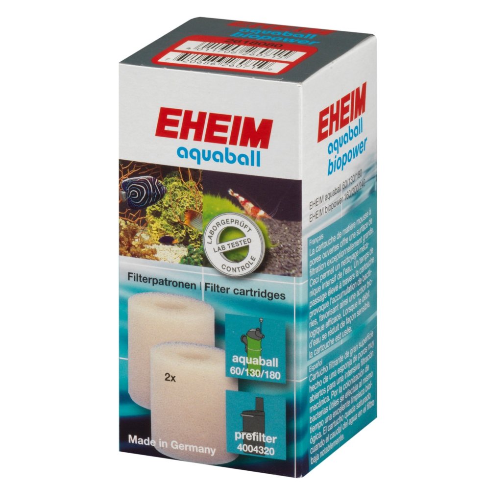 EHEIM CARTOUCHE POUR AQUABALL 2208-2212 2 PCS.