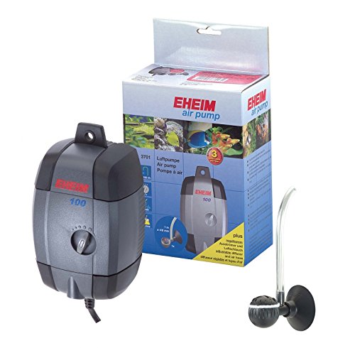 [SMUL_3701010] EHEIM POMPE À AIR RÉGLABLE 3701 100 L/H AVEC 1 M TUYAU + 1 BOULE D'AIR                                                                                          