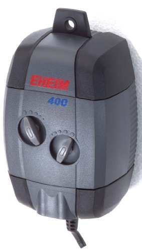 EHEIM POMPE À AIR RÉGLABLE 3704 400 L/H AVEC 2 M TUYAU + 2 BOULES D'AIR                                                                                         