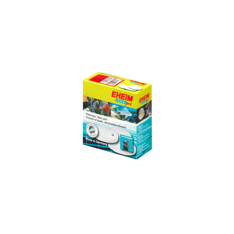 EHEIM TAPIS DE FILTRE FIN BLANC POUR ECCO 2232/2234/2236 3 PCS.