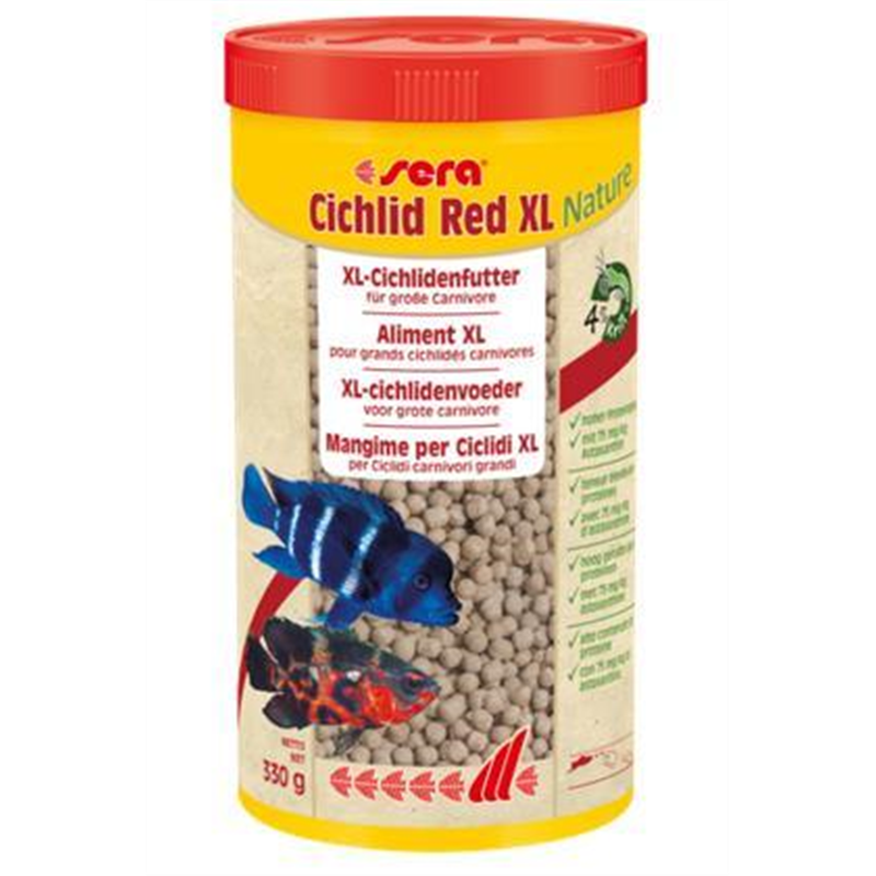 sera Cichlid Red XL Nature 1.000 ml (330 g)