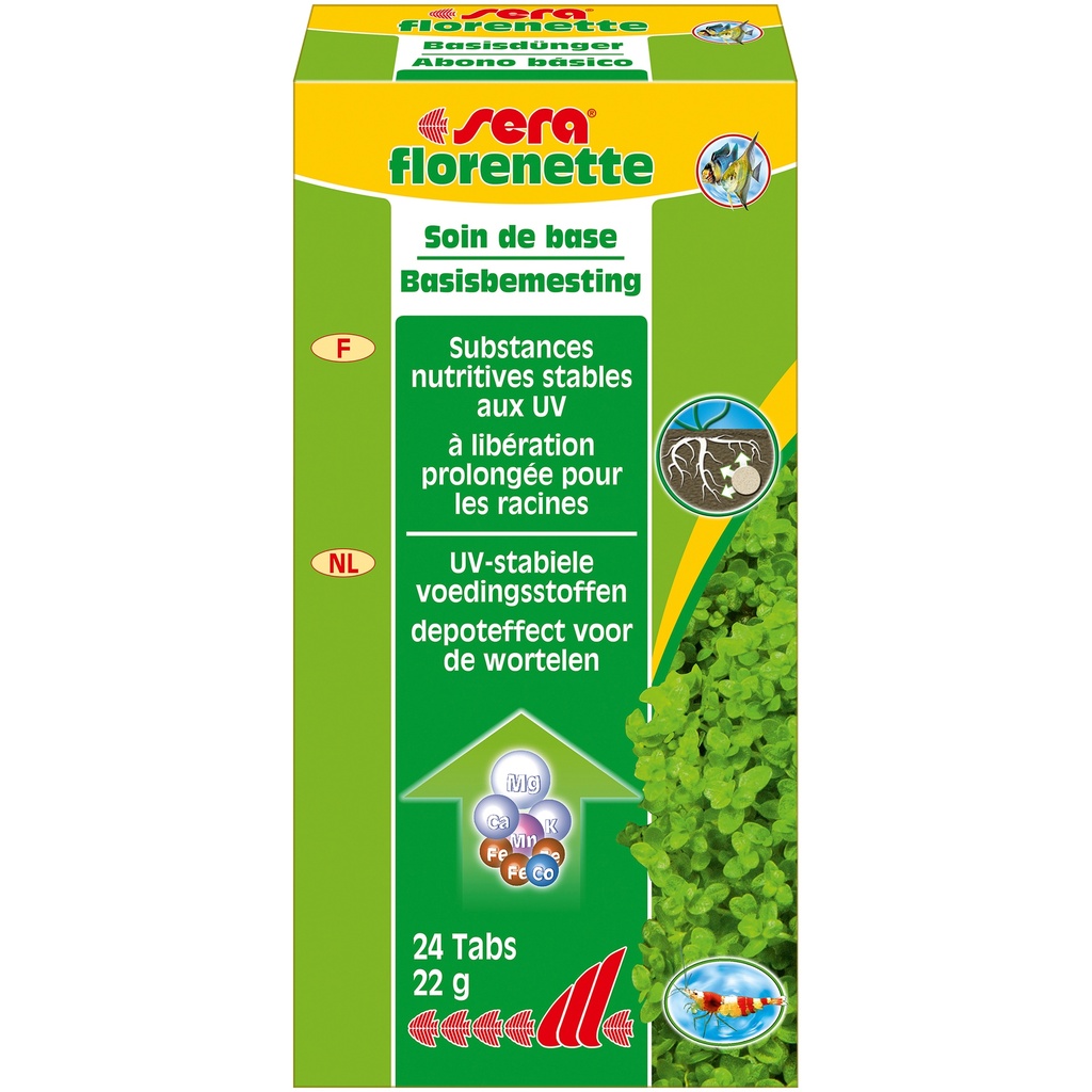 sera florenette 24 tabs engrais