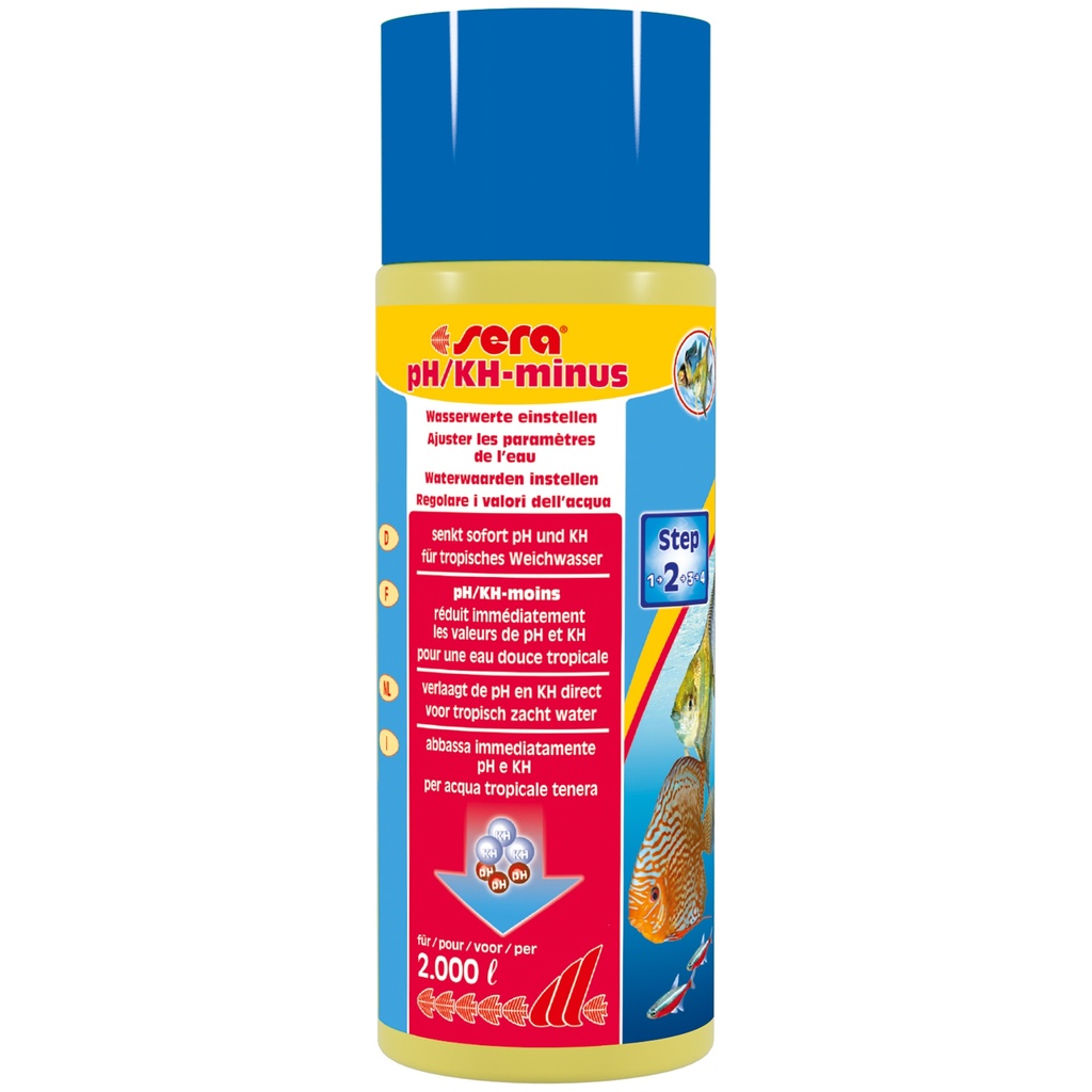 sera pH/KH-moins 500 ml
