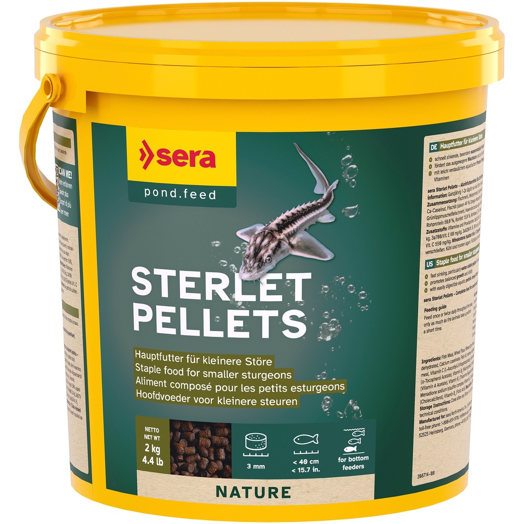 Sterlet Pellets 3,8 L (2 kg)