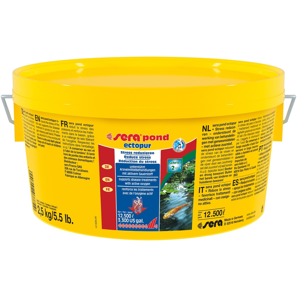 sera pond ectopur 2.200 ml (2,5 kg)