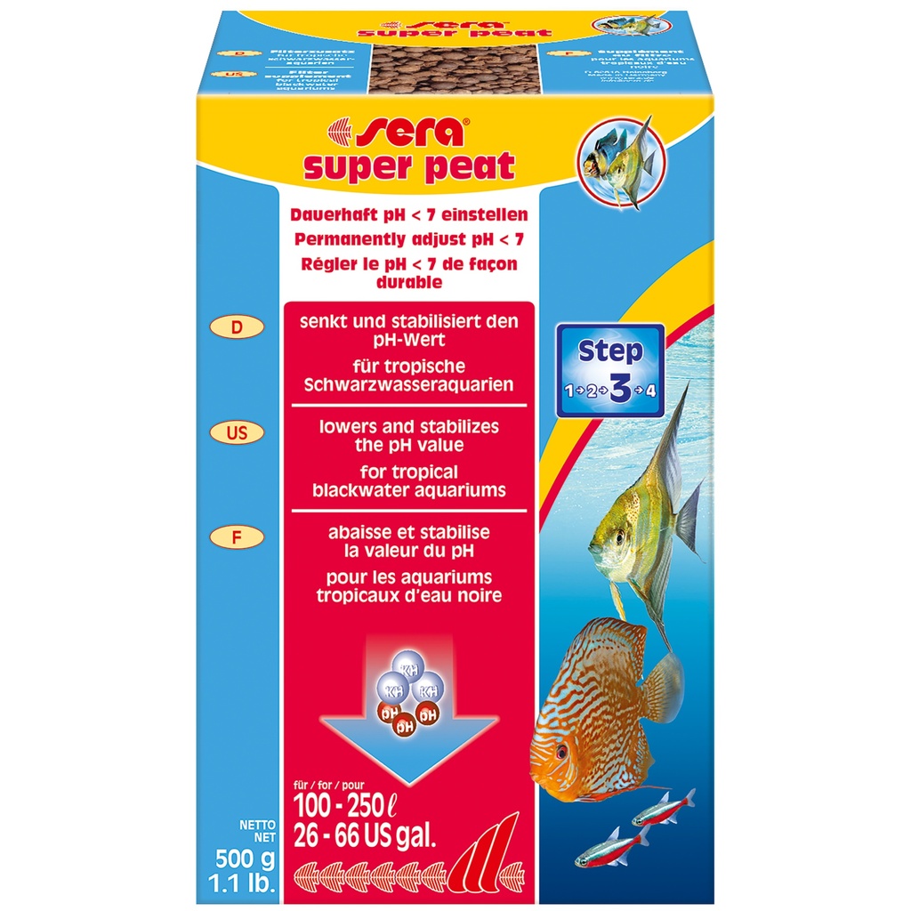 sera super peat 500 g