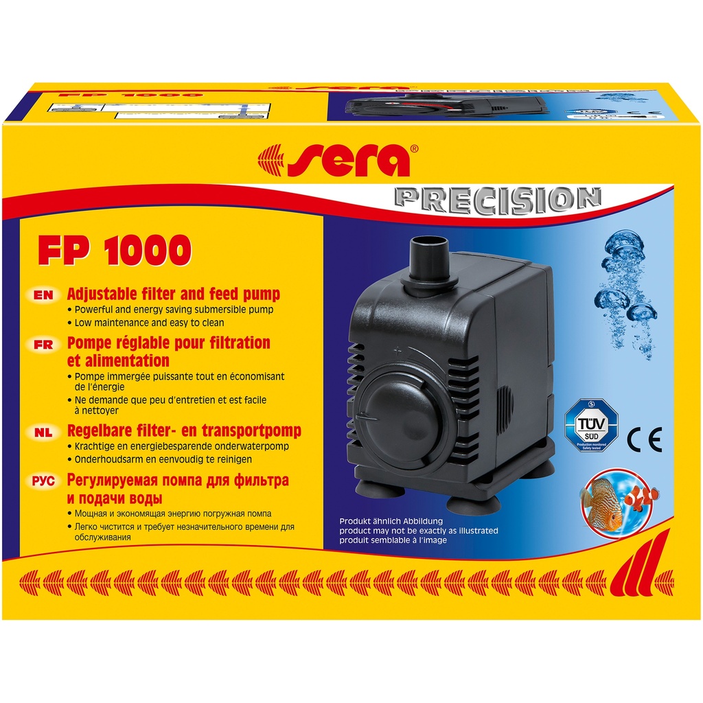Pompe pour filtration et circulation d'eau sera FP 1000